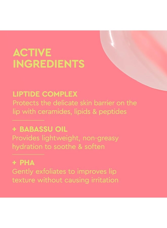 BYOMA Liptide Lip Mask (5ml) Ultra Nourishing Overnight Mask - Repair and Restore Lips with Peptides, Babassu Oil and PHA - Hydrating, Exfoliating Balm, Vegan - Image 4